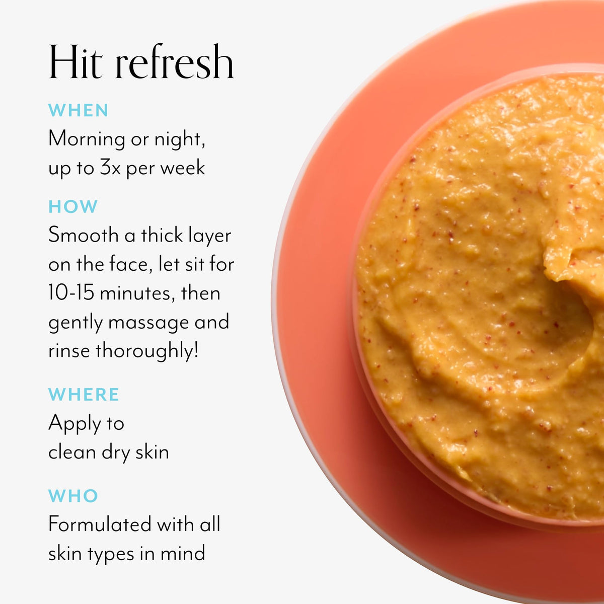 Bliss Pumpkin Powerhouse Resurfacing Face Mask ingredients list