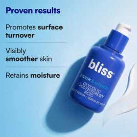 Bliss Renew & Smooth Night Serum close-up