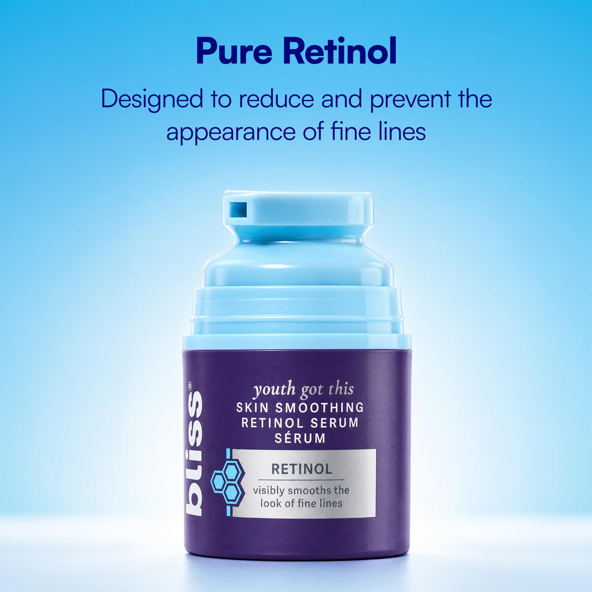 Bliss Youth Got This Retinol Serum packaging details