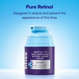 Bliss Youth Got This Retinol Serum packaging details