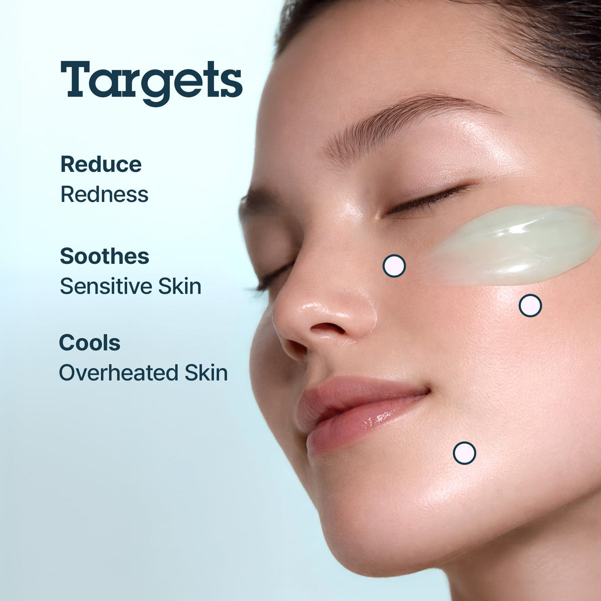 BLITHE Pressed Serum Crystal Iceplant Gel texture close-up