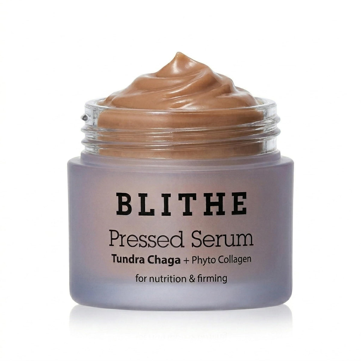 BLITHE Pressed Serum Tundra Chaga front view with packaging