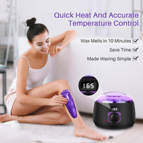BLITZWAX wax warmer with LED display and wax beads
