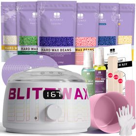 BLITZWAX Waxing Kit Frost Reverb design front view