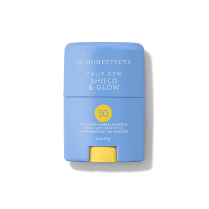 Bloomeffects Tulip Dew Shield & Glow SPF Sunstick front view