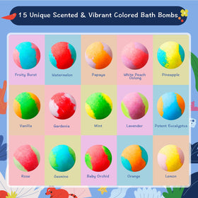 BloomFizzy bath bomb packaging with jungle theme