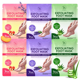 BLOOMORA Foot Peeling Mask packaging front view
