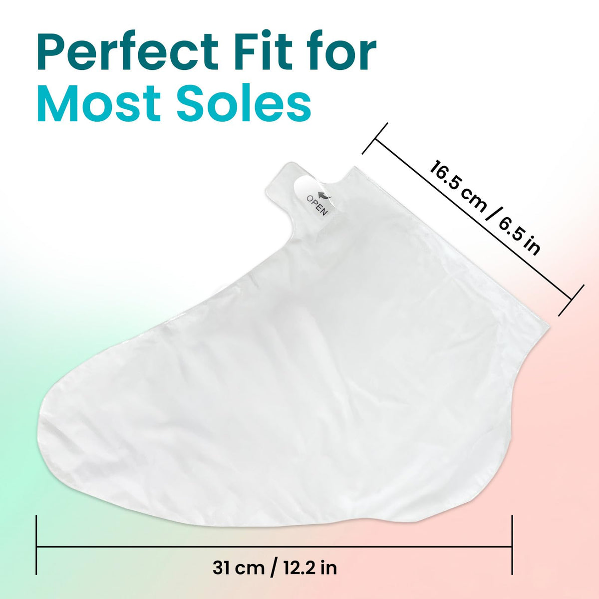 BLOOMORA Foot Peeling Mask usage instructions