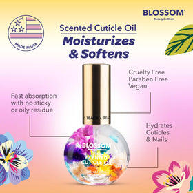 Blossom Cuticle Oil 0.5 fl. oz with floral scent options