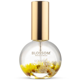 Blossom Cuticle Oil 0.5 fl. oz with real flowers front view