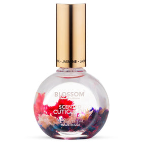 Blossom Cuticle Oil 0.92 fl. oz with dried flowers front view