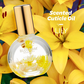 Blossom Cuticle Oil 0.92 fl. oz with floral design