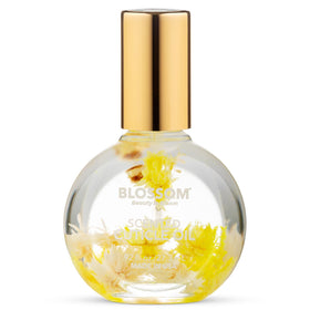 Blossom Cuticle Oil 0.92 fl. oz with real flowers front view
