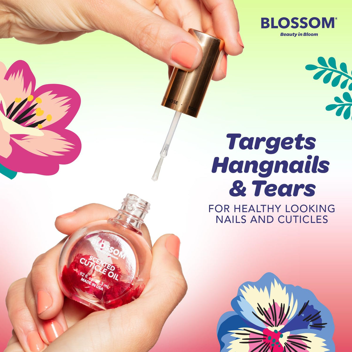 Blossom Cuticle Oil Cherry Scent top view