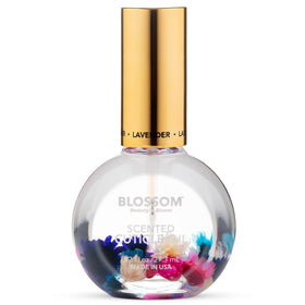 Blossom Cuticle Oil front view with real flowers