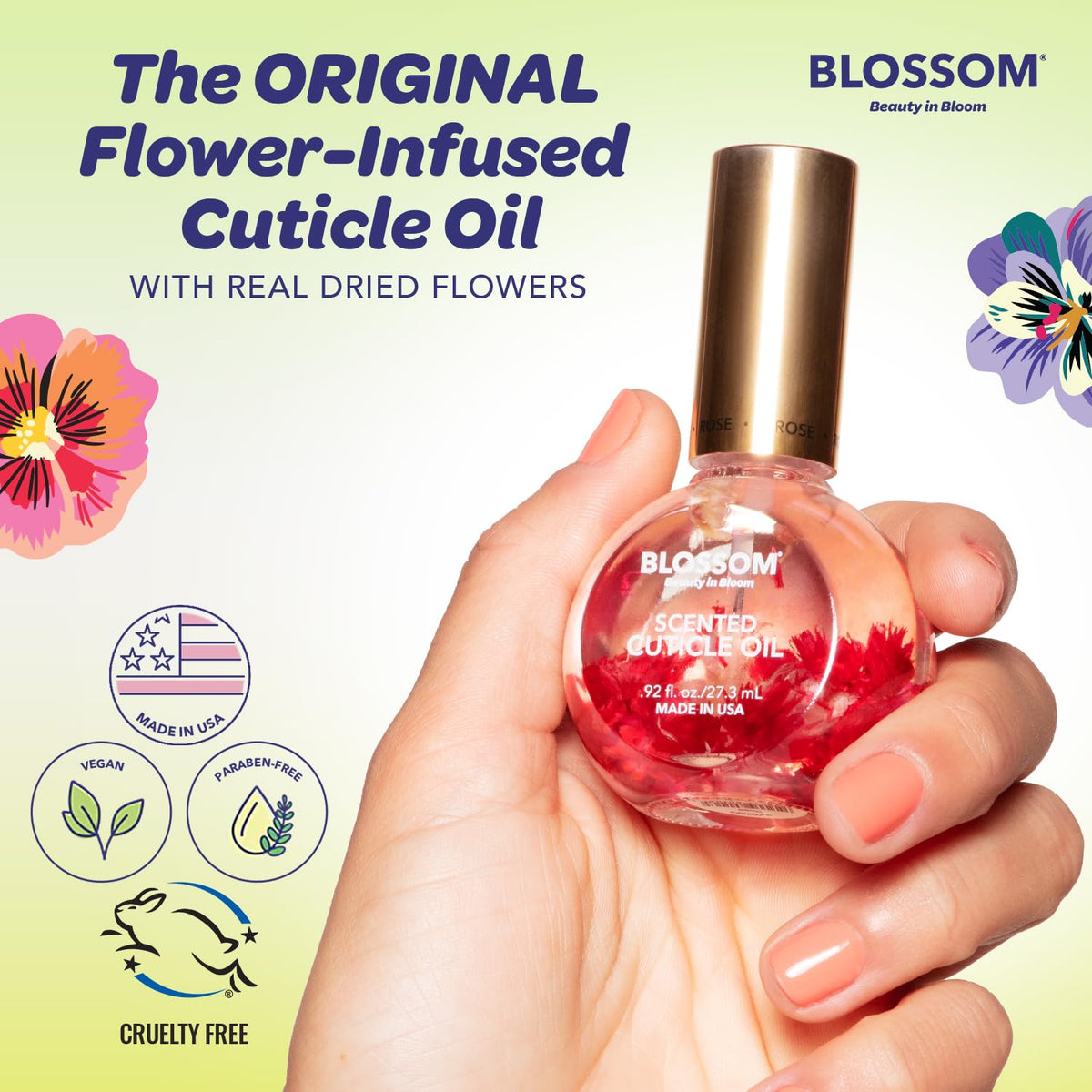 Blossom Cuticle Oil in 0.92 fl. oz size