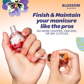 Blossom Cuticle Oil Pumpkin Spice Latte lifestyle scene