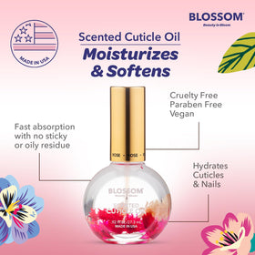 Blossom Cuticle Oil with floral scent options