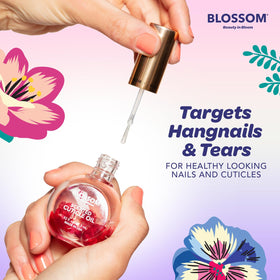 Blossom Lavender Cuticle Oil 0.5 fl. oz lifestyle scene on vanity
