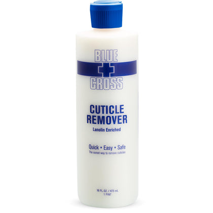 Blue Cross Cuticle Remover 16 oz front view