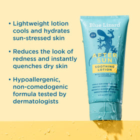 BLUE LIZARD After Sun Soothing Lotion 6 fl oz back view
