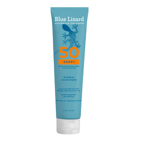 BLUE LIZARD Sport Mineral Sunscreen Lotion SPF 50 front view