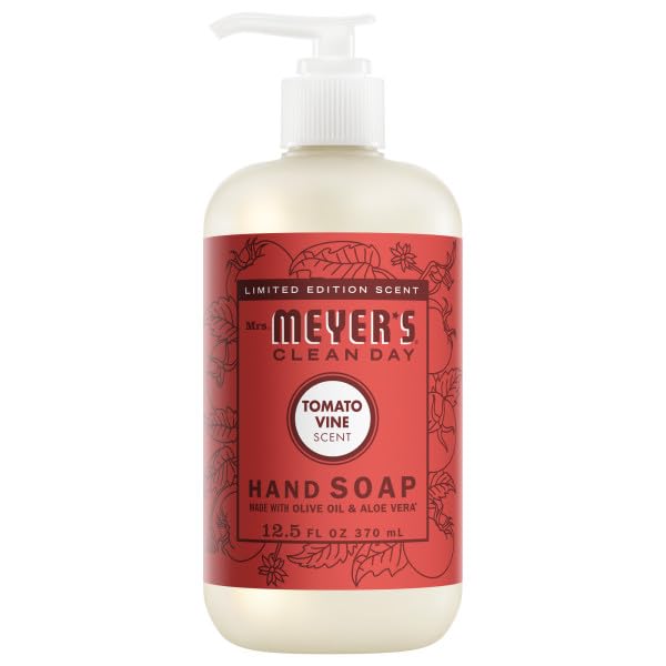 Blueberry liquid hand soap bottle front view