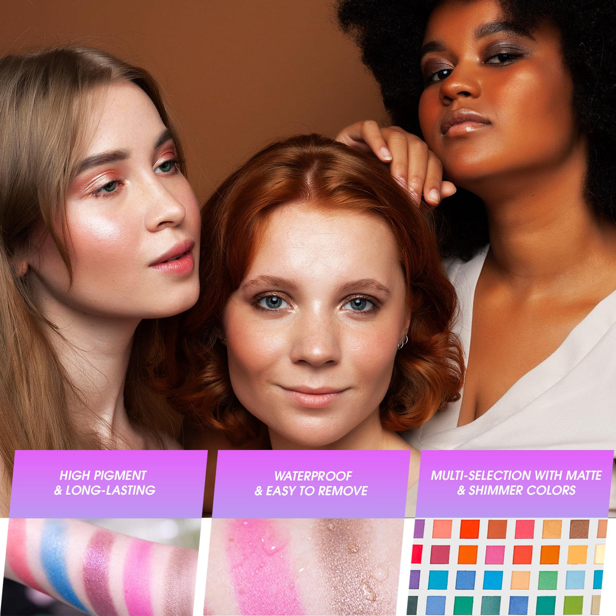 Blushes and highlighter from Hot Sugar Beginner Makeup Kit