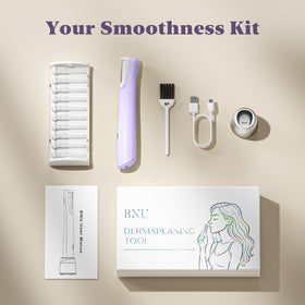 BNU Dermaplane Razor packaging with product details