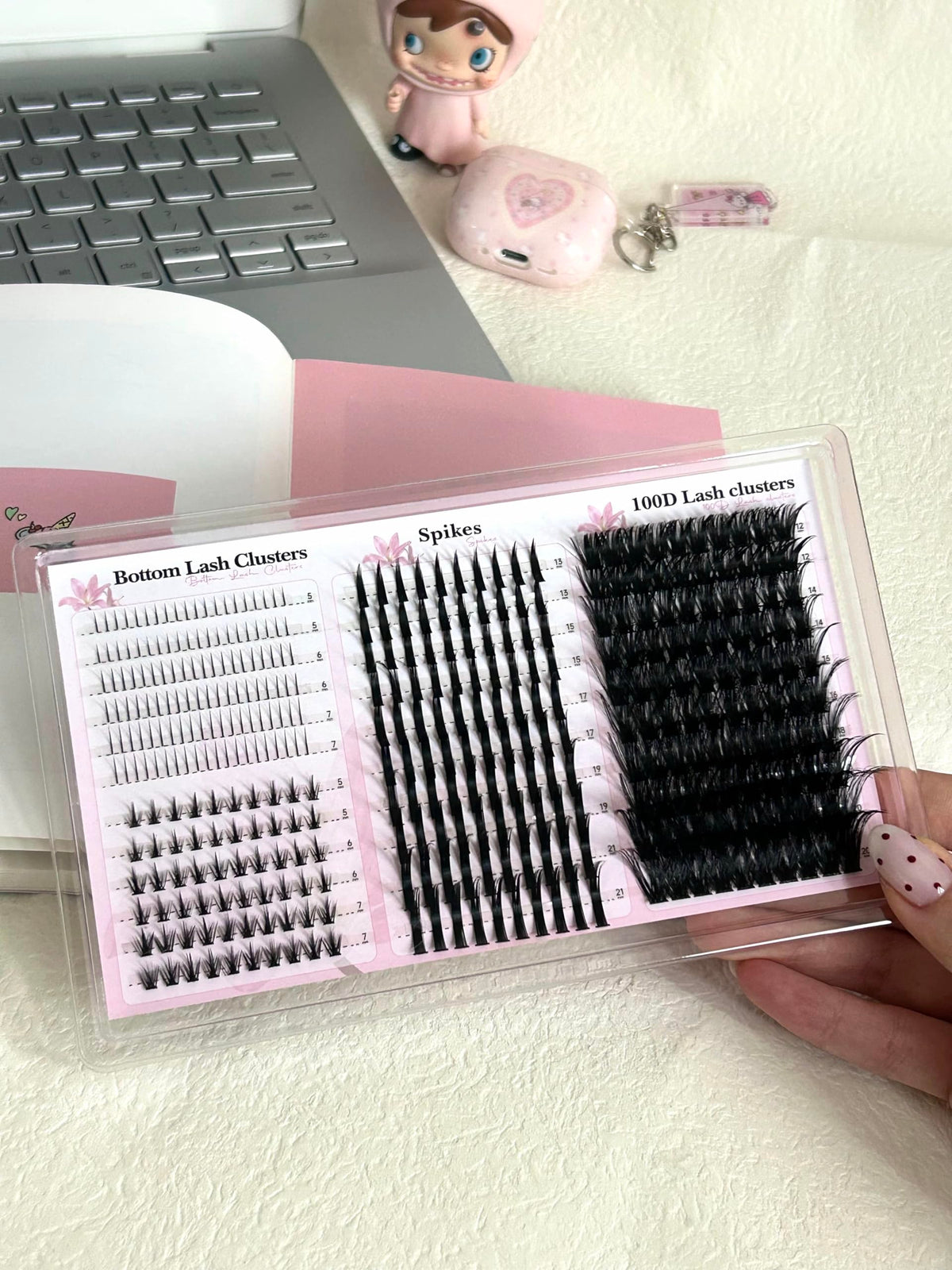 Boahankuke lash clusters with packaging