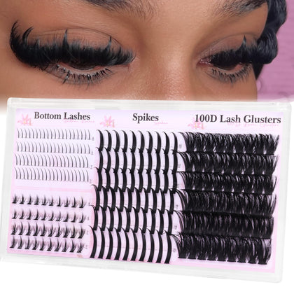 Boahankuke Wispy Lash Clusters 234PCS front view