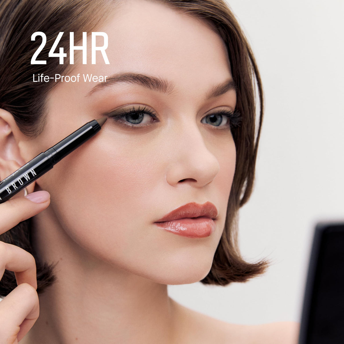 Bobbi Brown Long-Wear Cream Liner Stick with built-in sharpener