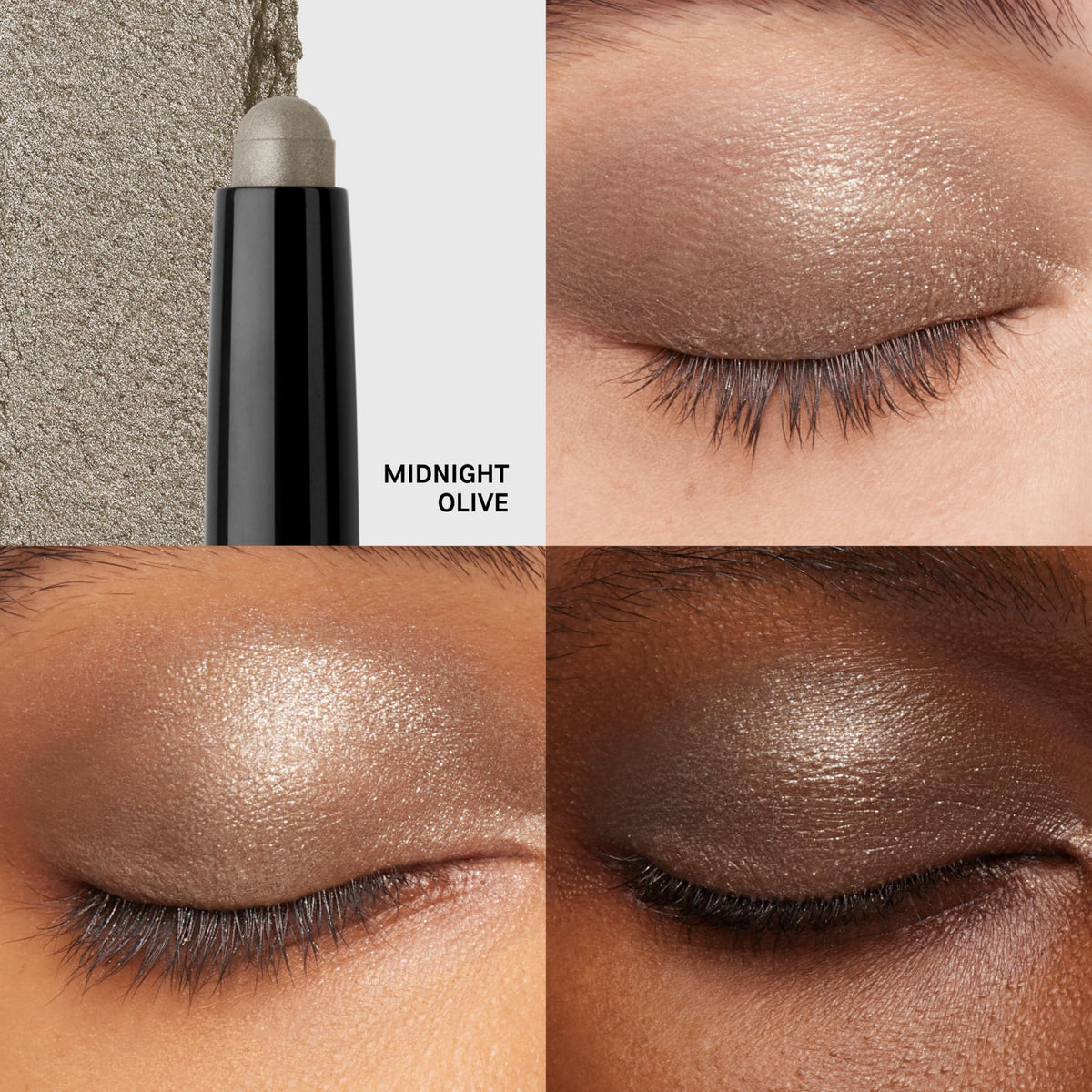 Bobbi Brown Long-Wear Cream Shadow Stick Midnight Olive swatch