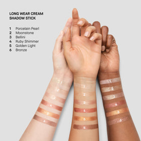 Bobbi Brown Long-Wear Cream Shadow Stick Ruby Shimmer in makeup setting