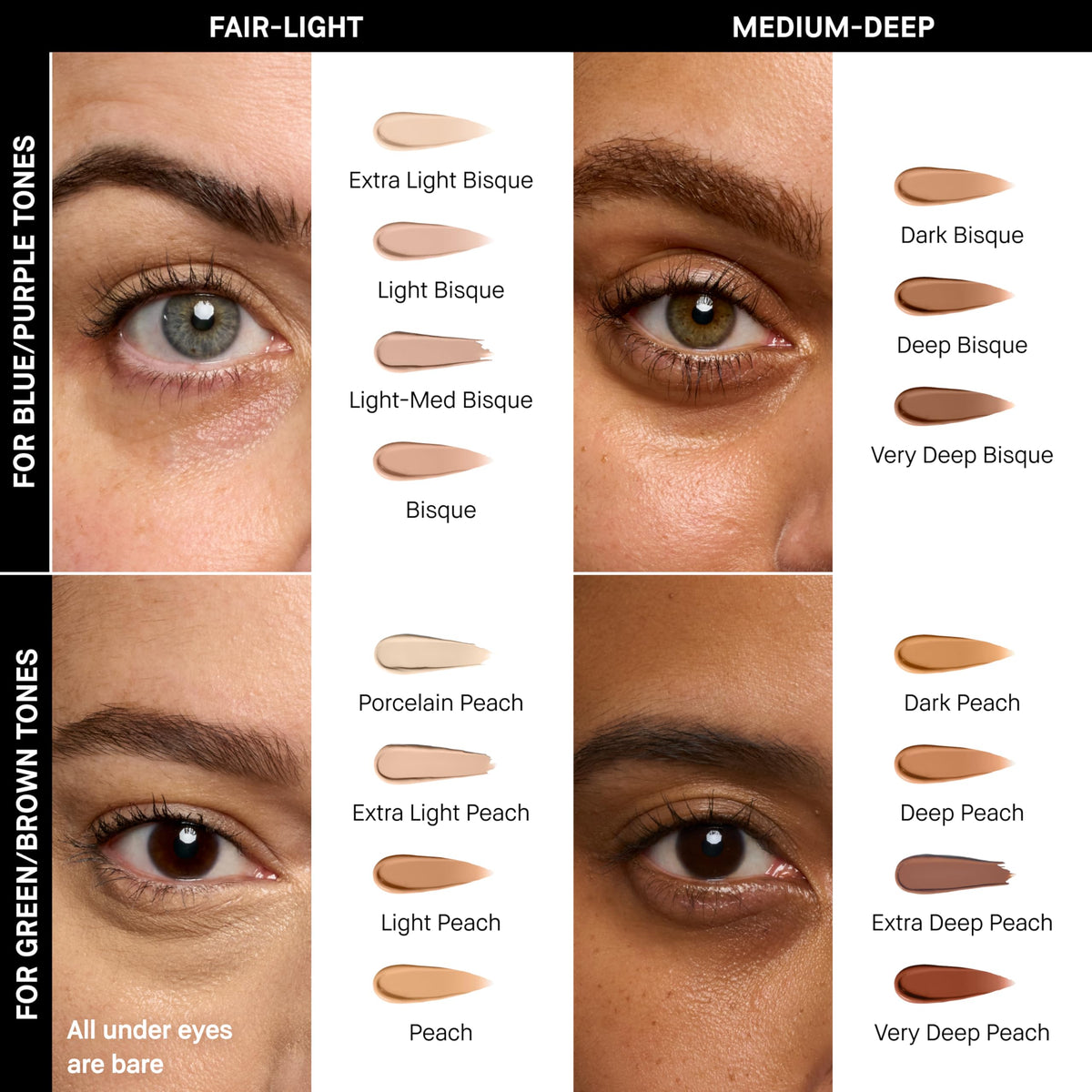Bobbi Brown Skin Corrector Stick application on under-eye area