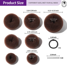 Bobbin pins for securing hairstyles in Teenitor set