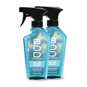 Bod Man Blue Surf Fragrance Body Spray front view 8 fl oz