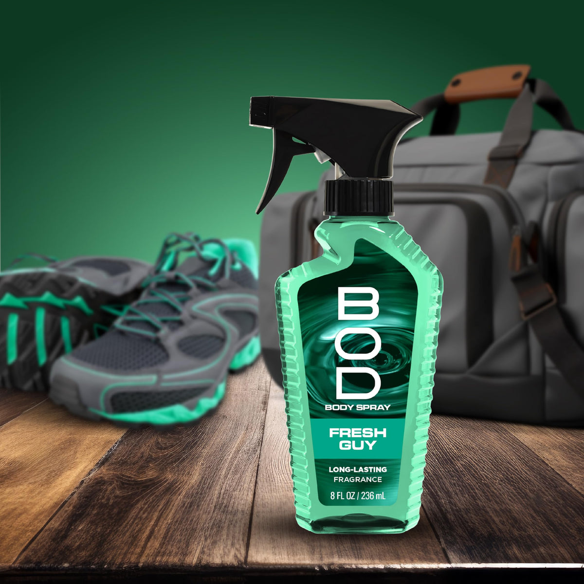 BOD man Fresh Guy Body Spray packaging details