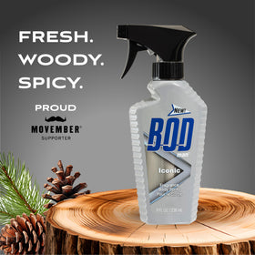 Bod Man Iconic Body Spray easy-spray trigger close-up