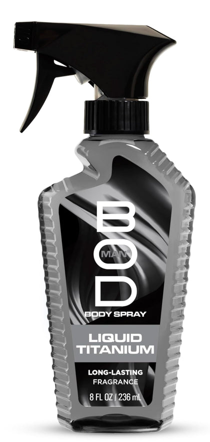 Bod Man Liquid Titanium Body Spray 8oz front view