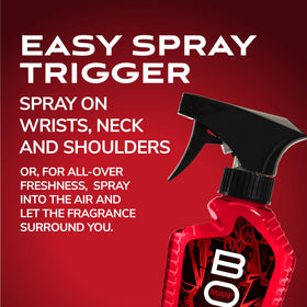 Bod Man Most Wanted Fragrance Body Spray back view