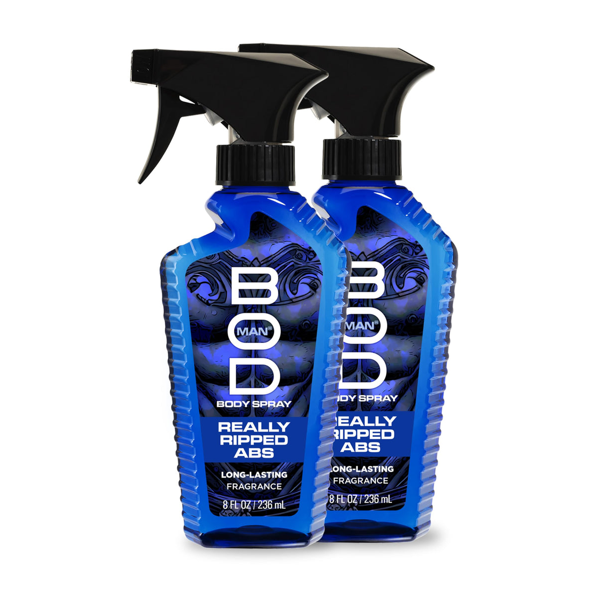 Bod Man Really Ripped Abs Body Spray front view 8 fl oz