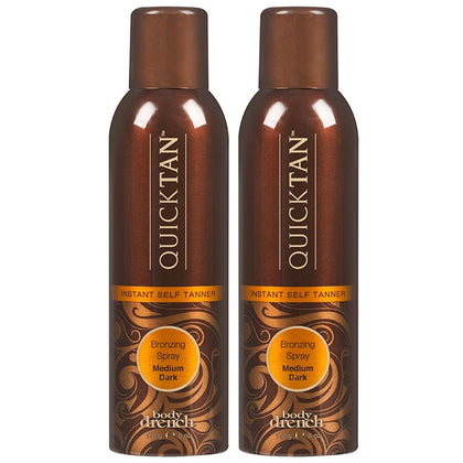 Body Drench QuickTan Instant Bronze Self Tanning Spray front view