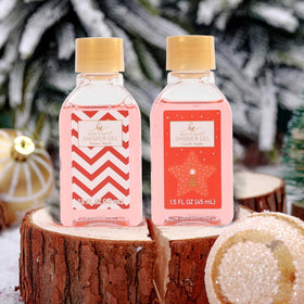 BODY & EARTH Advent Calendar 2026 side view with festive design