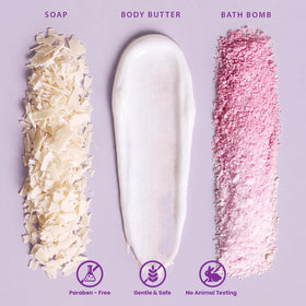 BODY & EARTH body butter in packaging