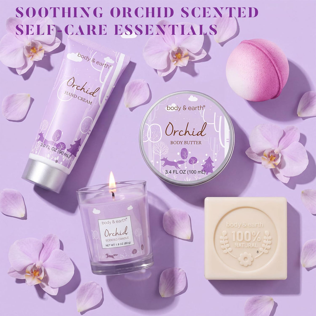 BODY & EARTH hand cream from the spa gift set