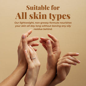 BODY & EARTH hand cream tube in Rose fragrance