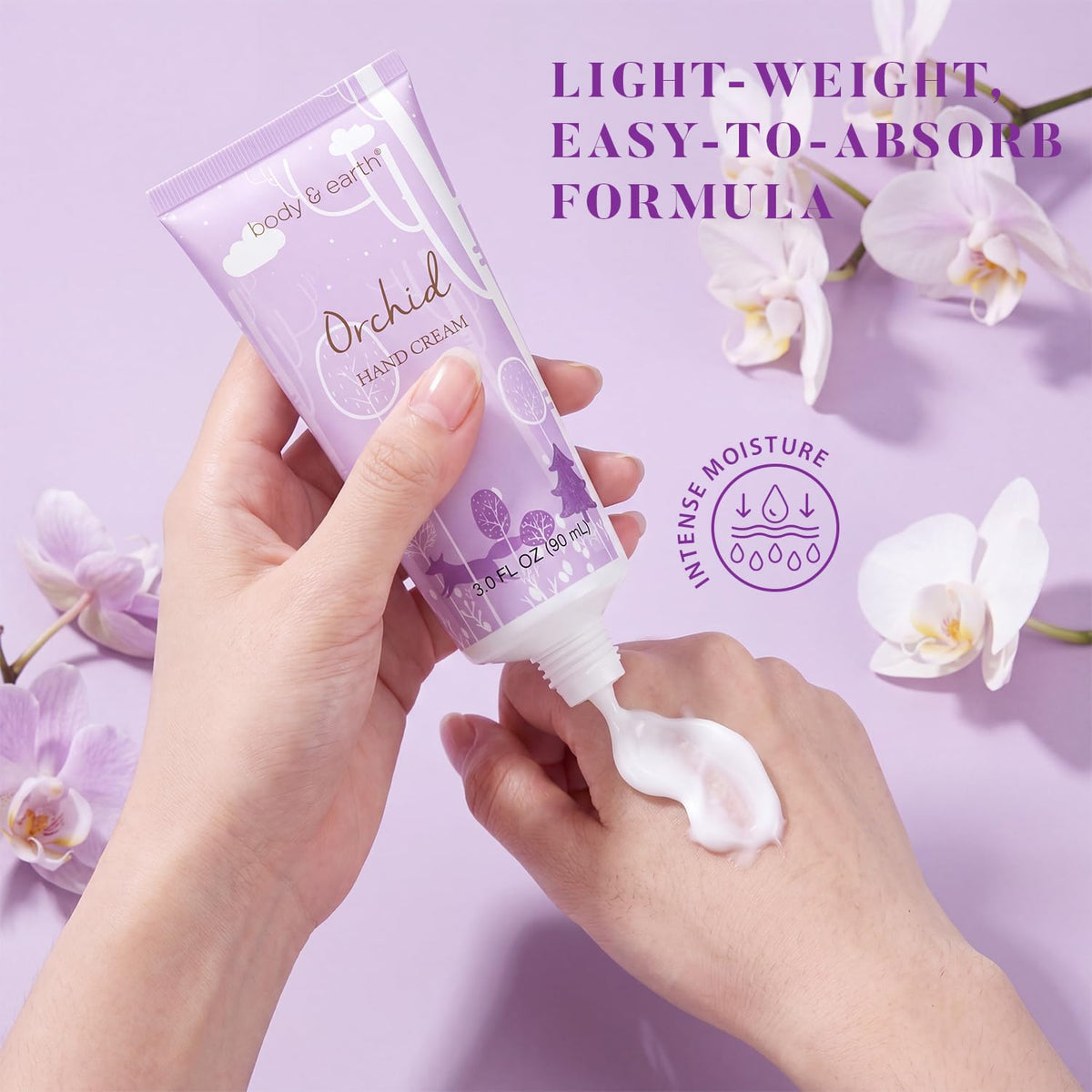 BODY & EARTH hand soap included in the gift set