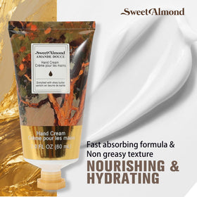 BODY & EARTH # LOVE Almond exfoliating scrub jar