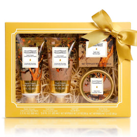 BODY & EARTH # LOVE Almond Spa Gift Set packaging front view